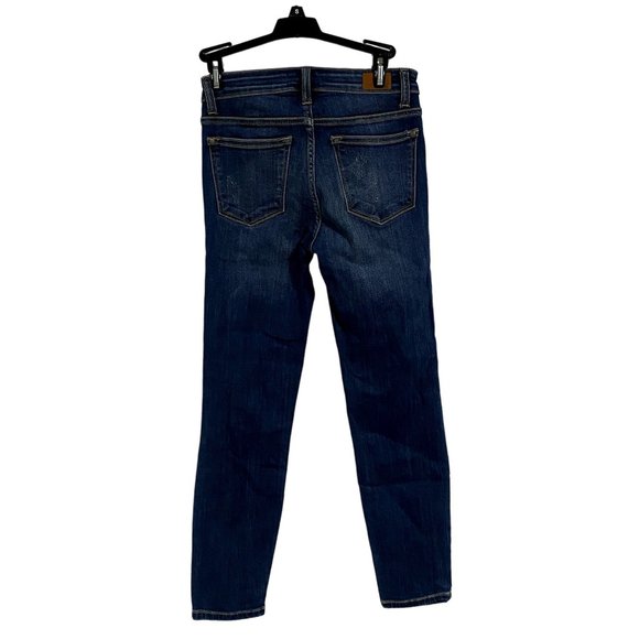 Judy Blue Relaxed Fit Distressed Jeans. Size 3 / 26. Tapered Leg. Good condition - Picture 3 of 6